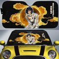 Bruno Bucciarati Car Sunshade Custom Bizarre Adventure - Gearcarcover - 1