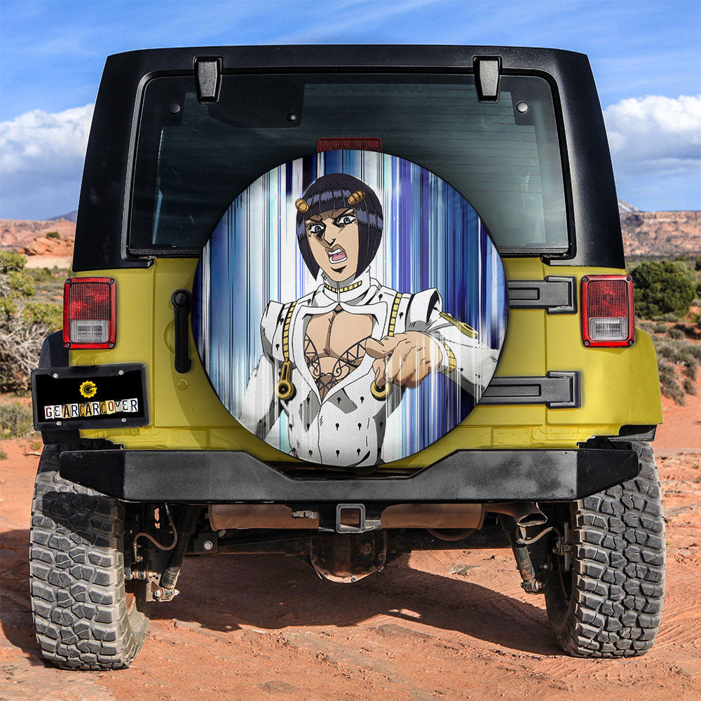 Bruno Bucciarati Spare Tire Covers Custom Bizarre Adventure Car Accessories - Gearcarcover - 3