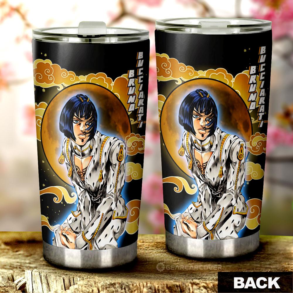 Bruno Bucciarati Tumbler Cup Custom Bizarre Adventure - Gearcarcover - 3