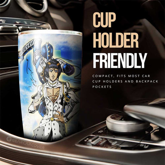 Bruno Bucciarati Tumbler Cup Custom Bizarre Adventures - Gearcarcover - 2
