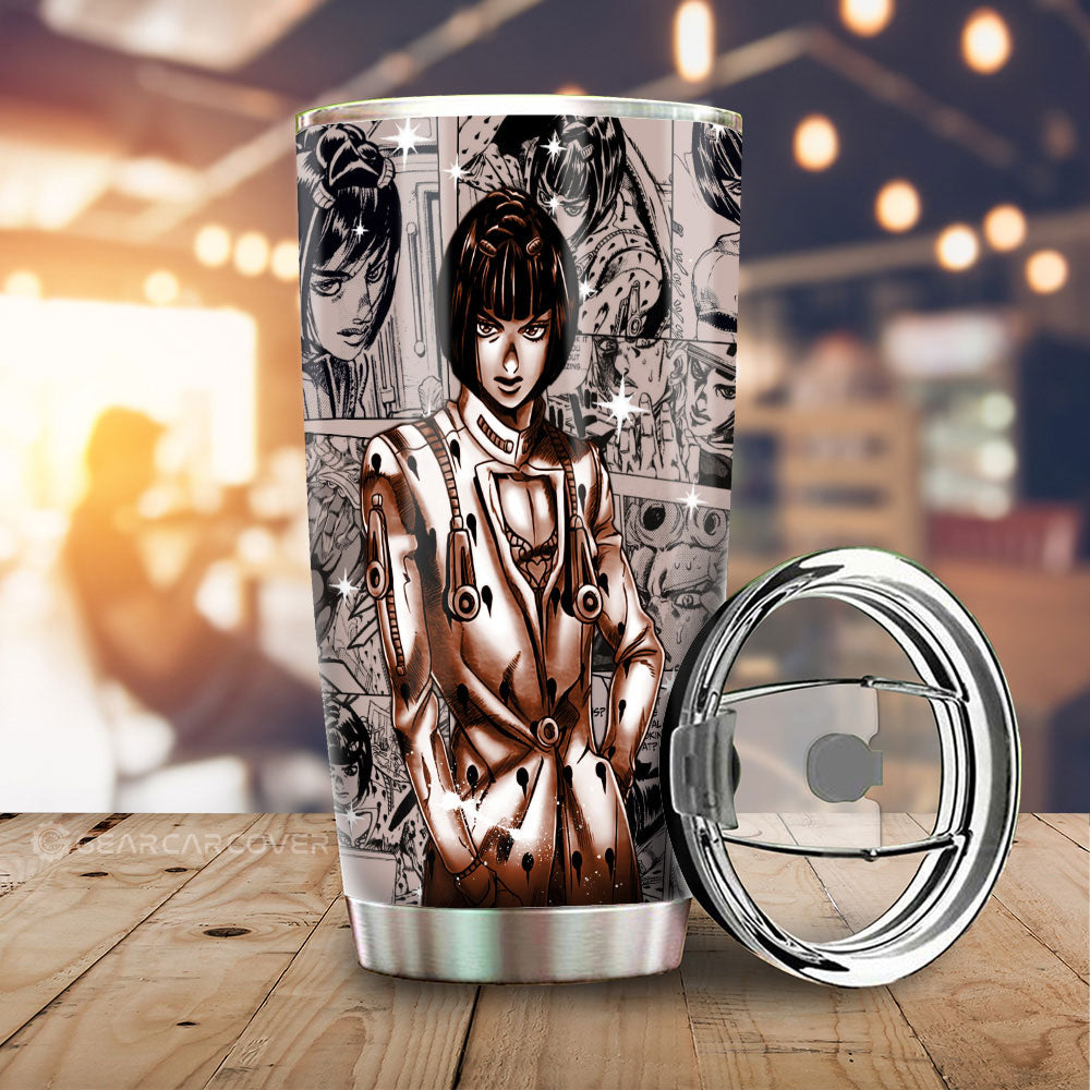 Bruno Bucciarati Tumbler Cup Custom Car Accessories - Gearcarcover - 1