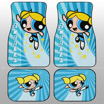 Bubbles The Powerpuff Girls Car Floor Mats Custom Car Accessories - Gearcarcover - 1