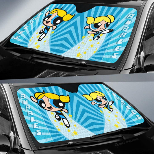 Bubbles The Powerpuff Girls Car Sunshade Custom Car Accessories - Gearcarcover - 2