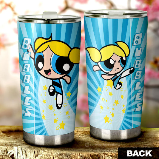 Bubbles The Powerpuff Girls Tumbler Cup Custom Car Accessories - Gearcarcover - 1