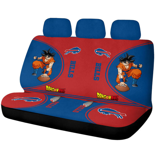 Buffalo Bills Car Back Seat Covers Custom Car Accessories For Fans - Gearcarcover - 1