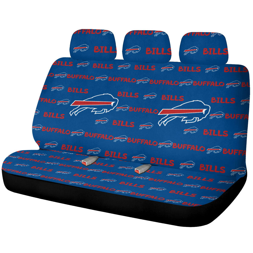 Buffalo Bills Car Back Seat Covers Sporty Team Collection - Gearcarcover - 1