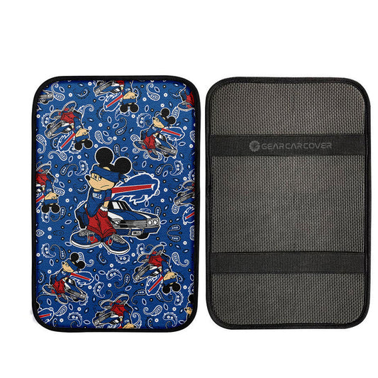 Buffalo Bills Car Center Console Cover Cartoon Theme Collection - Gearcarcover - 2