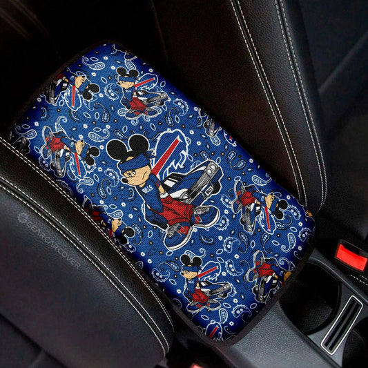 Buffalo Bills Car Center Console Cover Cartoon Theme Collection - Gearcarcover - 1
