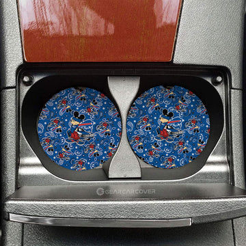 Buffalo Bills Car Coaster Set Cartoon Theme Collection - Gearcarcover - 1