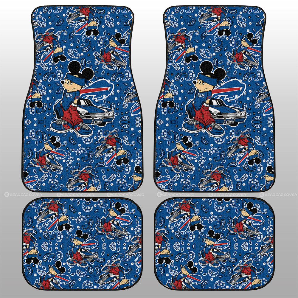 Buffalo Bills Car Floor Mats Cartoon Theme Collection - Gearcarcover - 1