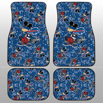 Buffalo Bills Car Floor Mats Cartoon Theme Collection - Gearcarcover - 1