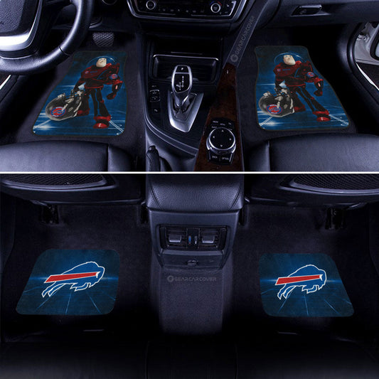 Buffalo Bills Car Floor Mats Custom Car Accessories For Fan - Gearcarcover - 2