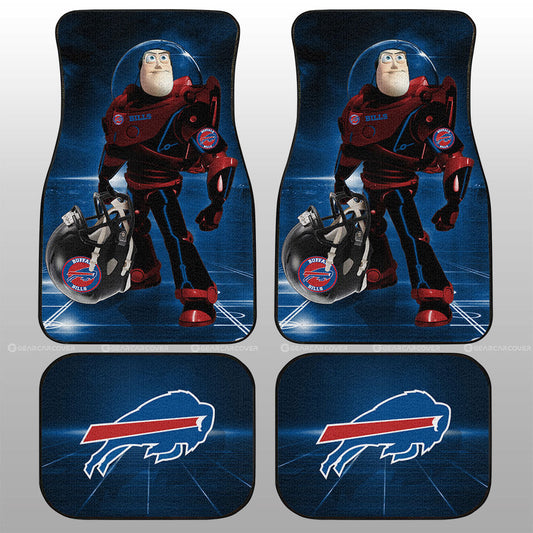 Buffalo Bills Car Floor Mats Custom Car Accessories For Fan - Gearcarcover - 1