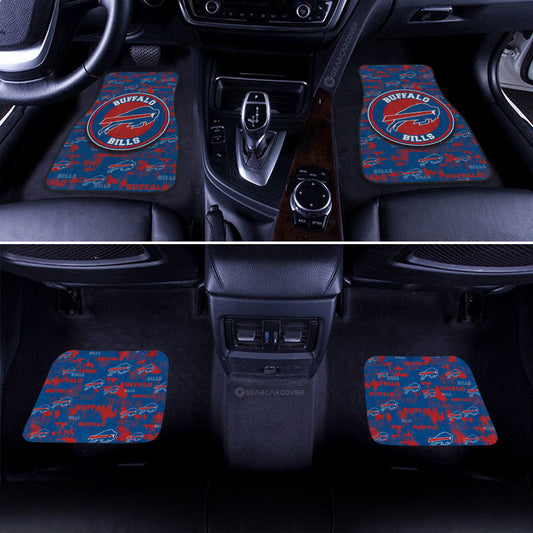 Buffalo Bills Car Floor Mats Custom Car Accessories - Gearcarcover - 2