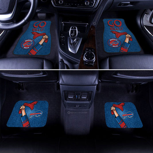 Buffalo Bills Car Floor Mats Custom Car Accessories - Gearcarcover - 2