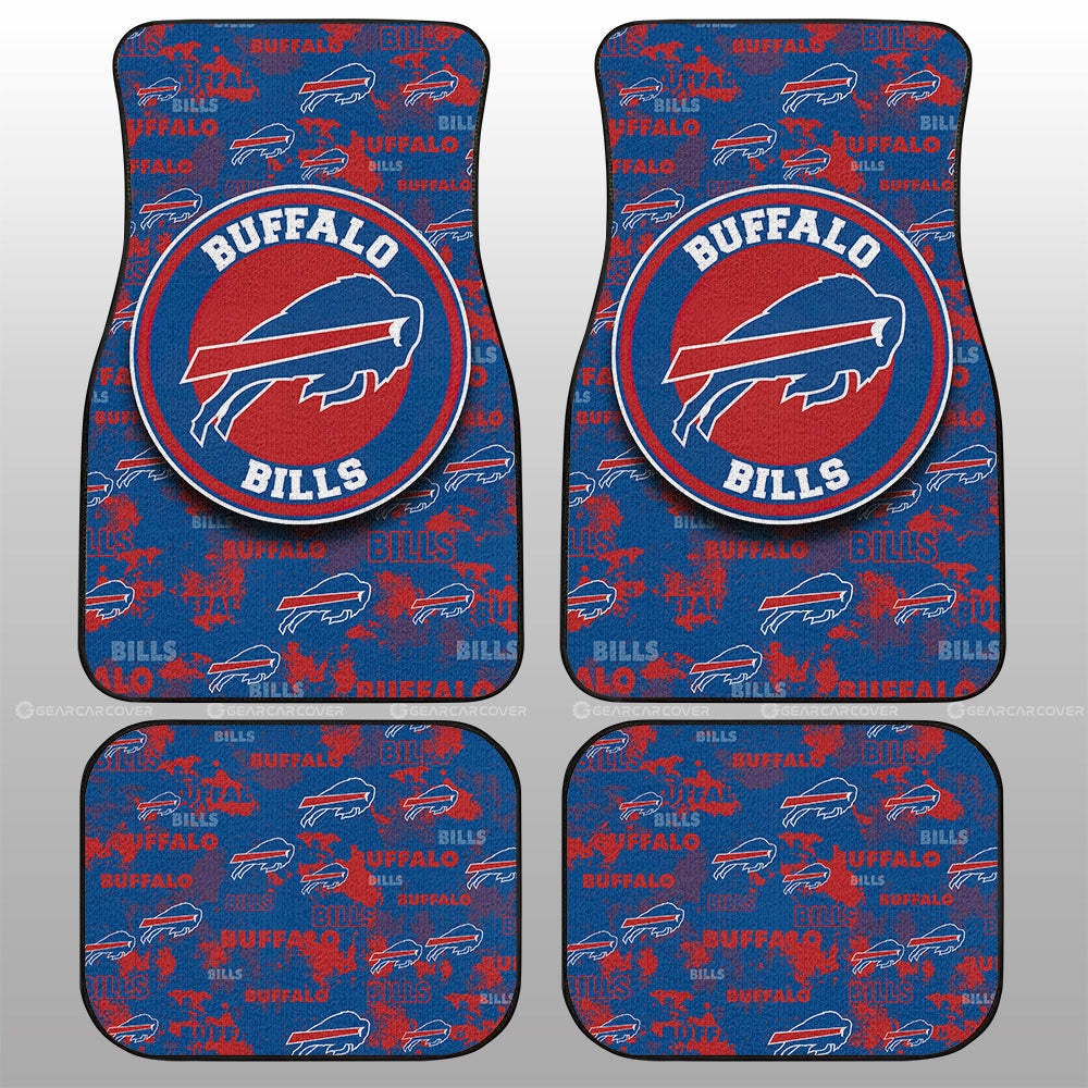 Buffalo Bills Car Floor Mats Custom Car Accessories - Gearcarcover - 1
