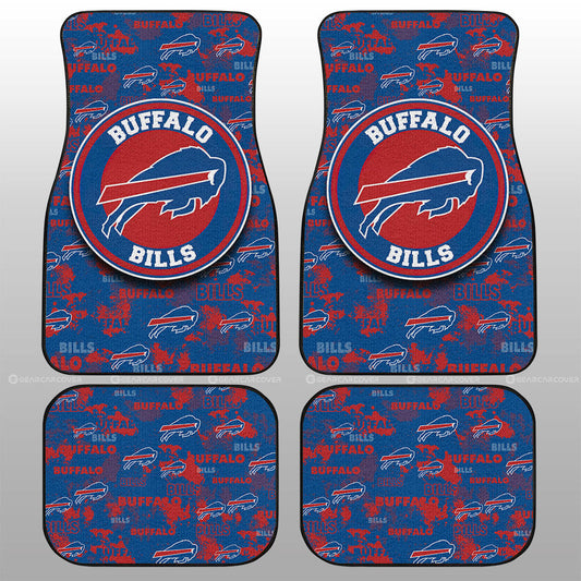Buffalo Bills Car Floor Mats Custom Car Accessories - Gearcarcover - 1
