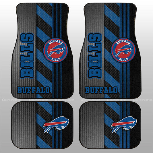 Buffalo Bills Car Floor Mats Custom Car Accessories - Gearcarcover - 1