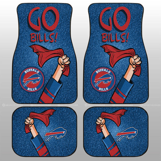 Buffalo Bills Car Floor Mats Custom Car Accessories - Gearcarcover - 1