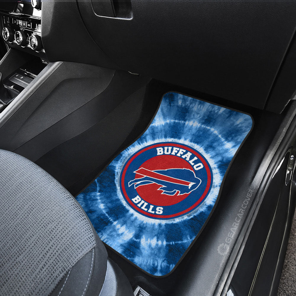 Buffalo Bills Car Floor Mats Custom Tie Dye Car Accessories - Gearcarcover - 3