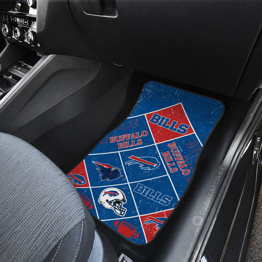 Buffalo Bills Car Floor Mats Sporty Team Collection - Gearcarcover - 2