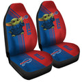 Buffalo Bills Car Seat Covers Baby Yoda Car Accessories - Gearcarcover - 3
