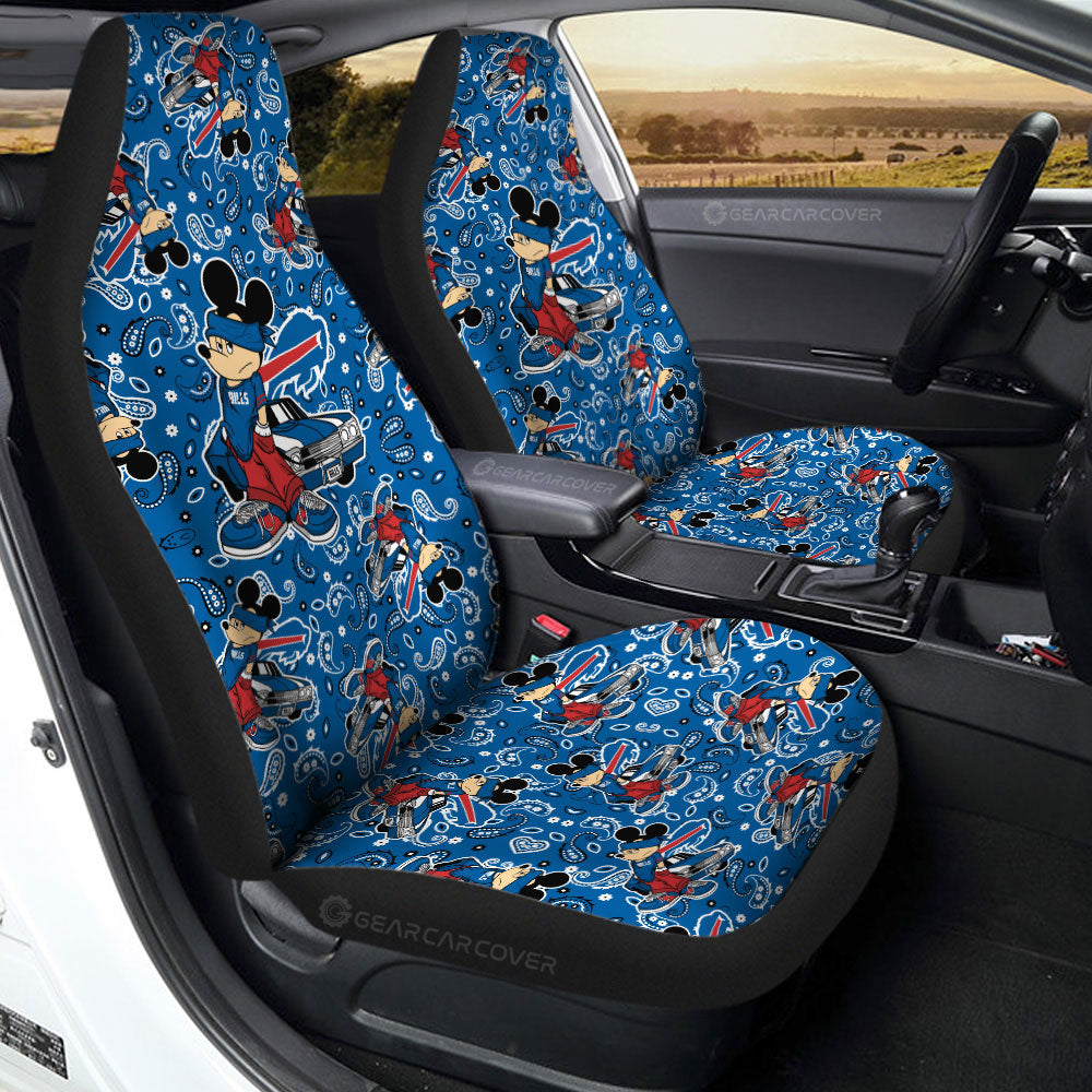 Buffalo Bills Car Seat Covers Cartoon Theme Collection - Gearcarcover - 2