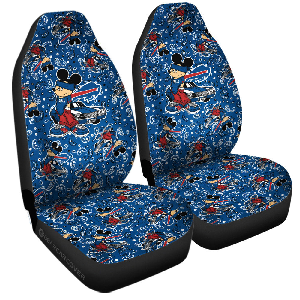 Buffalo Bills Car Seat Covers Cartoon Theme Collection - Gearcarcover - 3