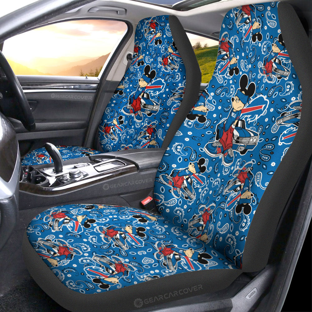 Buffalo Bills Car Seat Covers Cartoon Theme Collection - Gearcarcover - 1