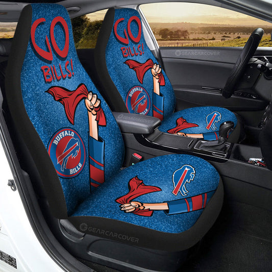 Buffalo Bills Car Seat Covers Custom Car Accessories - Gearcarcover - 2
