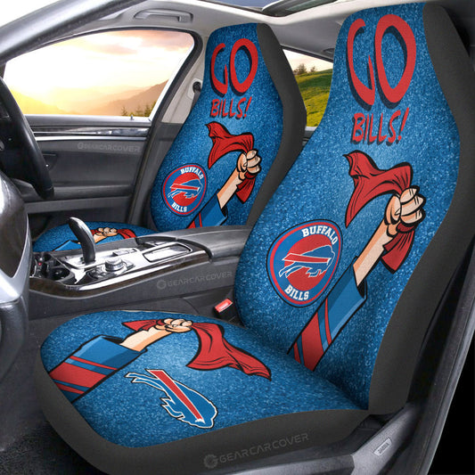 Buffalo Bills Car Seat Covers Custom Car Accessories - Gearcarcover - 1