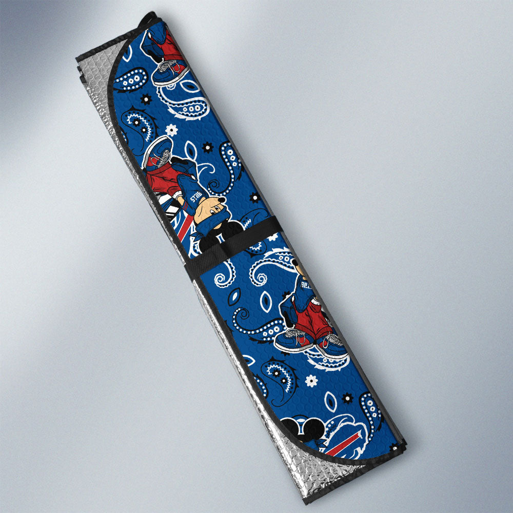 Buffalo Bills Car Sunshade Cartoon Theme Collection - Gearcarcover - 3