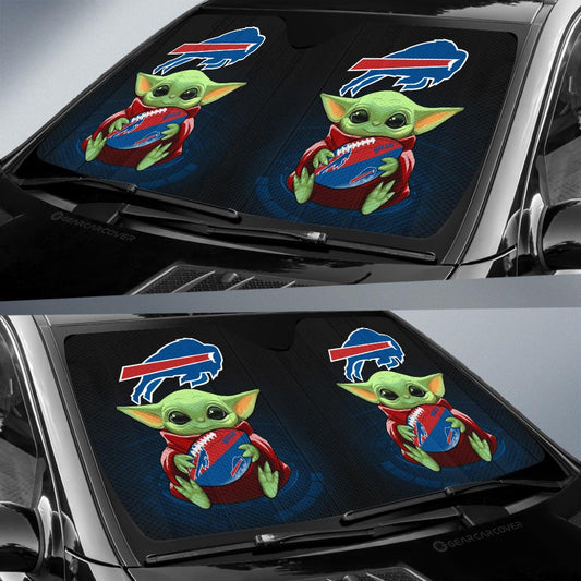 Buffalo Bills Car Sunshade Custom Car Accessories For Fan - Gearcarcover - 2