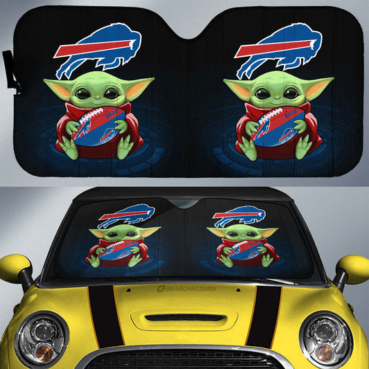 Buffalo Bills Car Sunshade Custom Car Accessories For Fan - Gearcarcover - 1