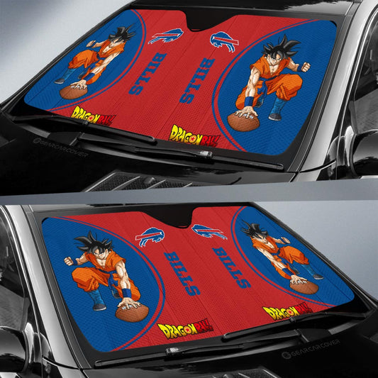Buffalo Bills Car Sunshade Custom Car Accessories For Fans - Gearcarcover - 2