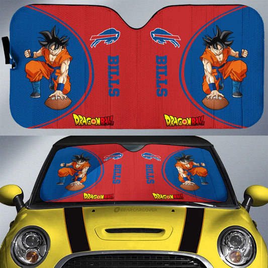 Buffalo Bills Car Sunshade Custom Car Accessories For Fans - Gearcarcover - 1