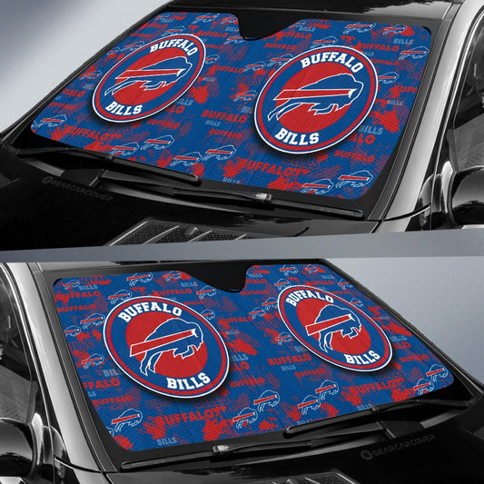 Buffalo Bills Car Sunshade Custom Car Accessories - Gearcarcover - 2