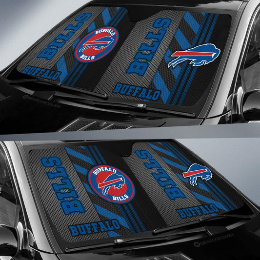 Buffalo Bills Car Sunshade Custom Car Accessories - Gearcarcover - 2
