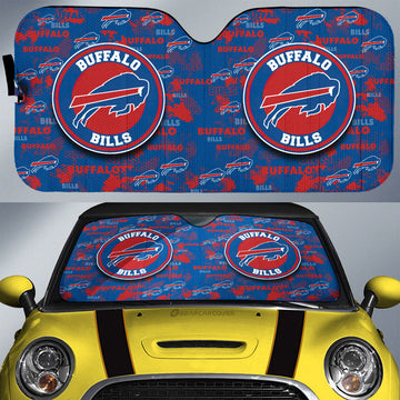 Buffalo Bills Car Sunshade Custom Car Accessories - Gearcarcover - 1
