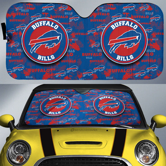 Buffalo Bills Car Sunshade Custom Car Accessories - Gearcarcover - 1