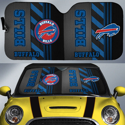 Buffalo Bills Car Sunshade Custom Car Accessories - Gearcarcover - 1