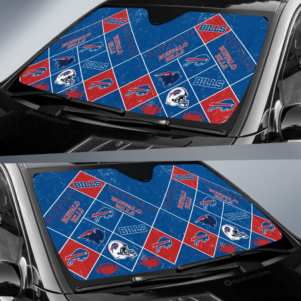 Buffalo Bills Car Sunshade Sporty Team Collection - Gearcarcover - 2
