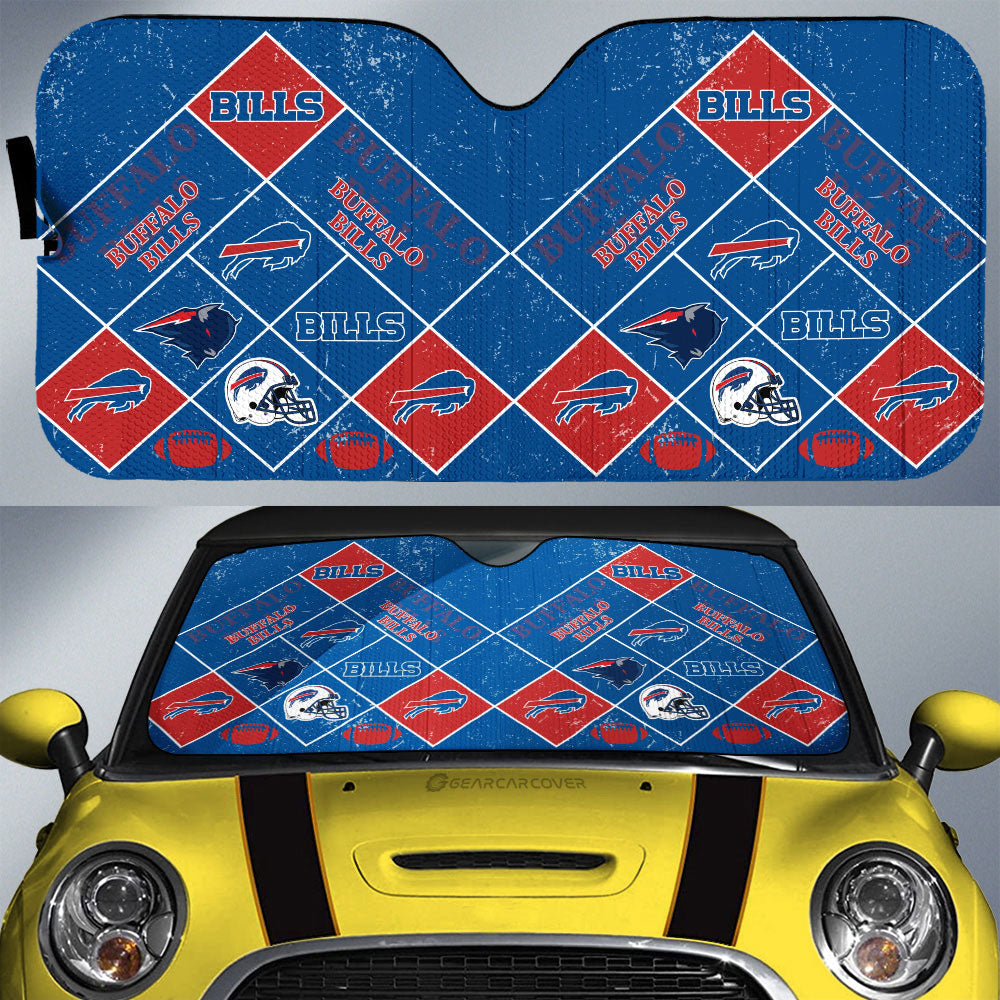 Buffalo Bills Car Sunshade Sporty Team Collection - Gearcarcover - 1