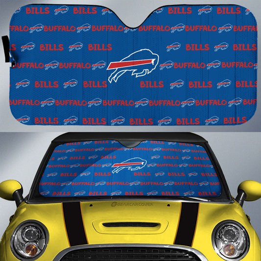Buffalo Bills Car Sunshade Sporty Team Collection - Gearcarcover - 1