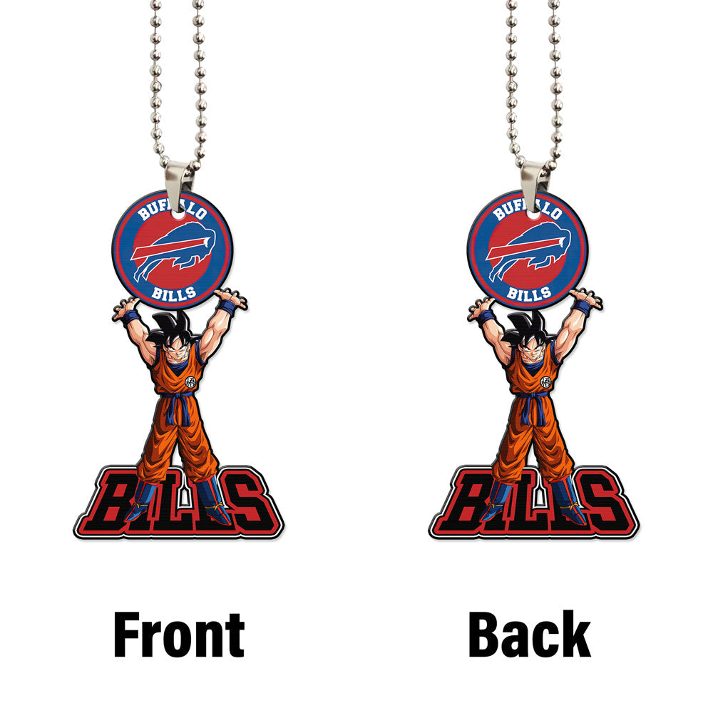 Buffalo Bills Ornament Goku Car Accessories - Gearcarcover - 4