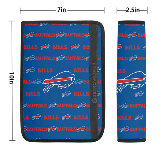 Buffalo Bills Seat Belt Covers Sporty Team Collection - Gearcarcover - 1
