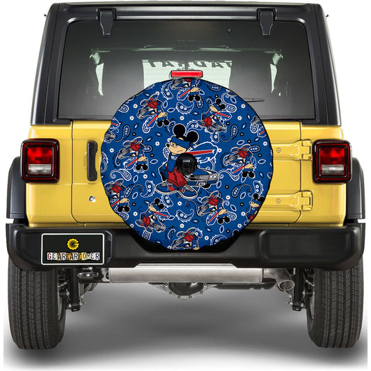 Buffalo Bills Spare Tire Covers Camera Hole Cartoon Theme Collection - Gearcarcover - 1
