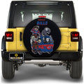 Buffalo Bills Spare Tire Covers Horror Characters Car Accessories - Gearcarcover - 1