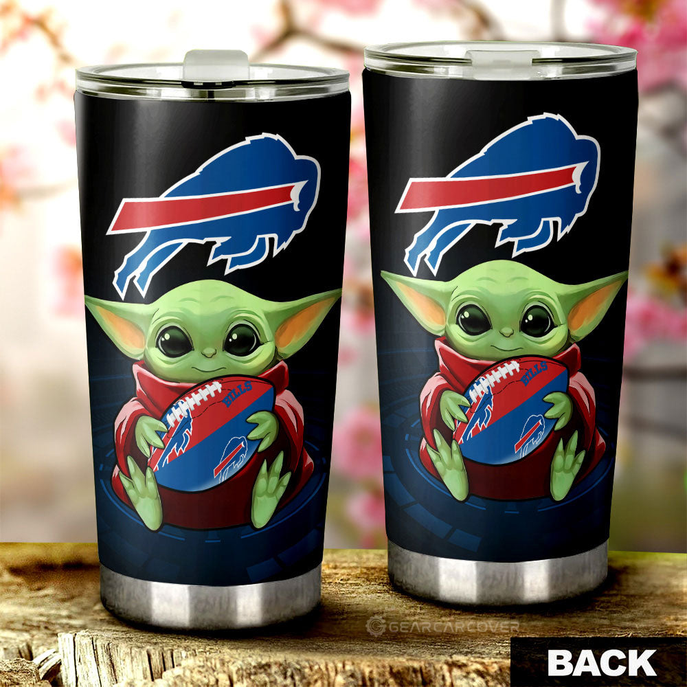 Buffalo Bills Tumbler Cup Custom Car Accessories For Fan - Gearcarcover - 2