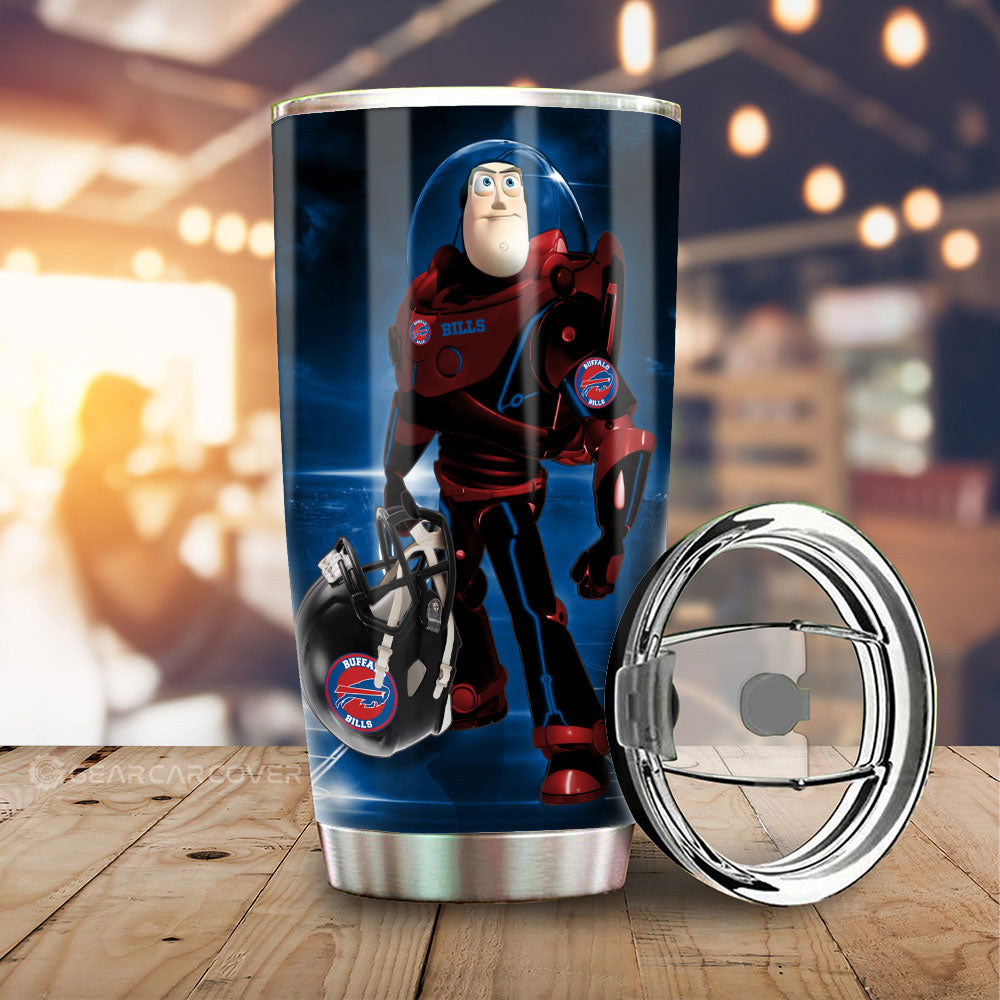 Buffalo Bills Tumbler Cup Custom Car Accessories For Fan - Gearcarcover - 1